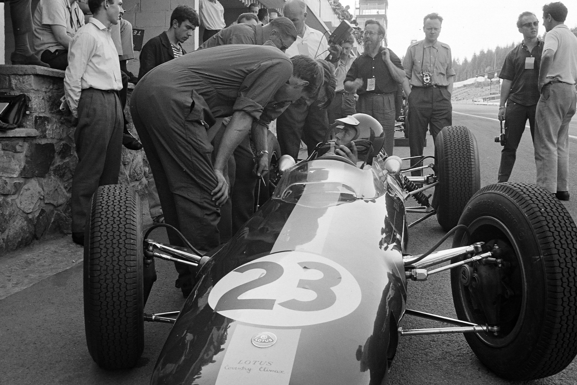 Jim Clark, Lotus 25 Climax.