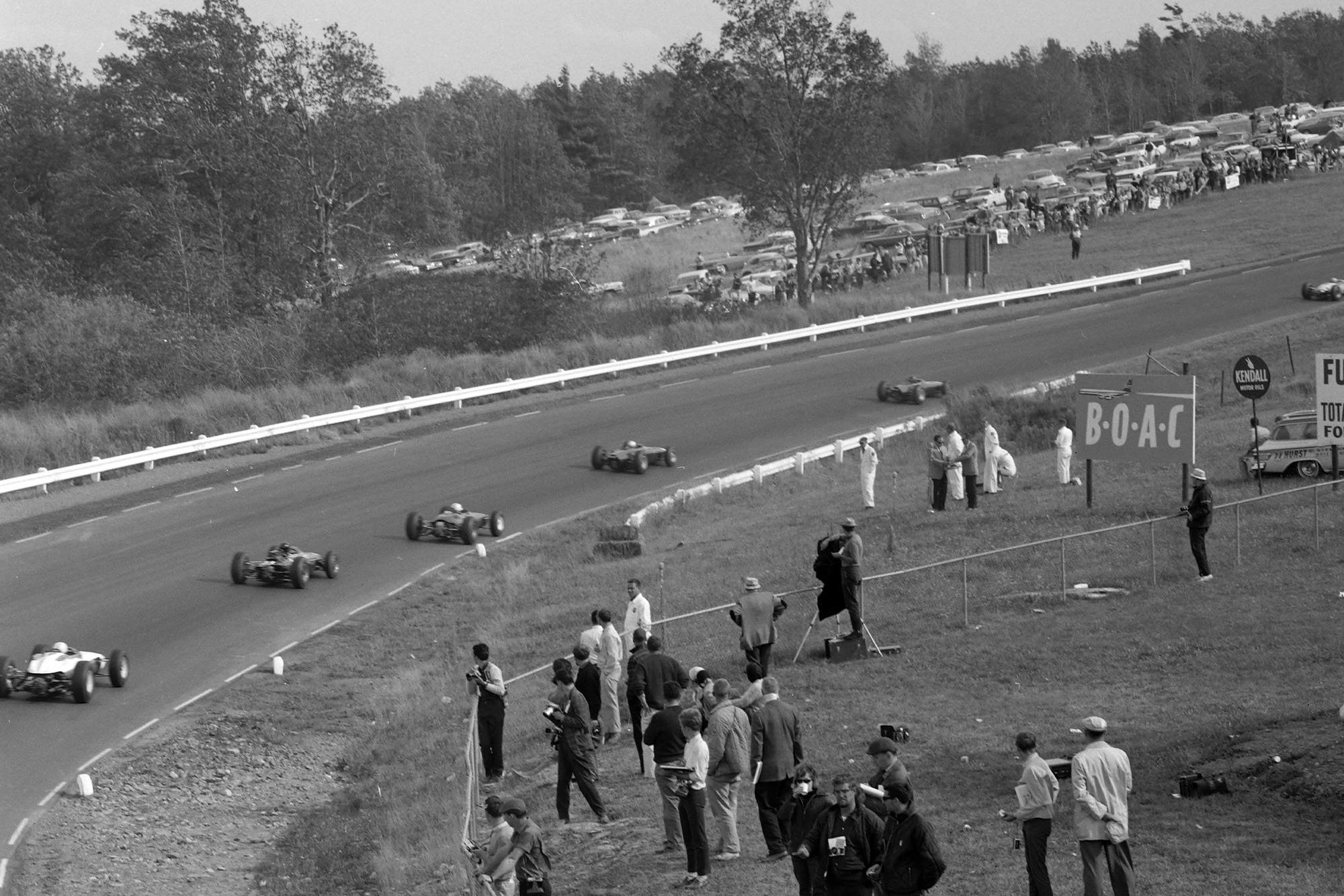 Rear action up the opening corners.