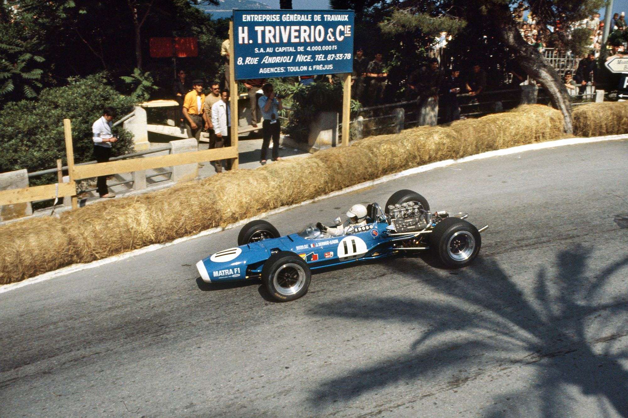 Johnny Servoz-Gavin (Matra MS10-Ford).