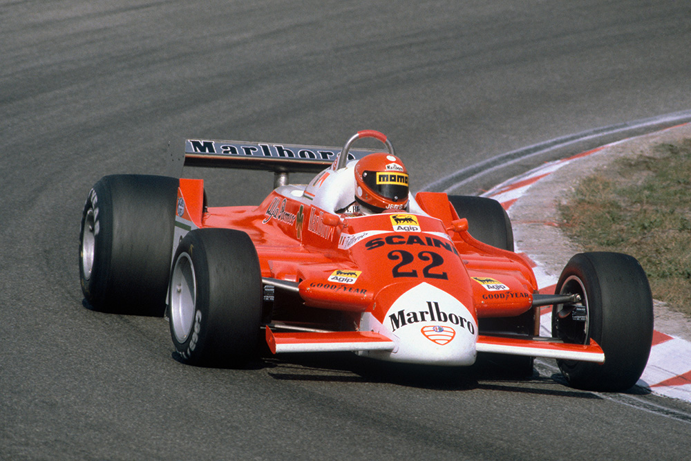 Vittorio Brambilla in his Alfa Romeo 179.