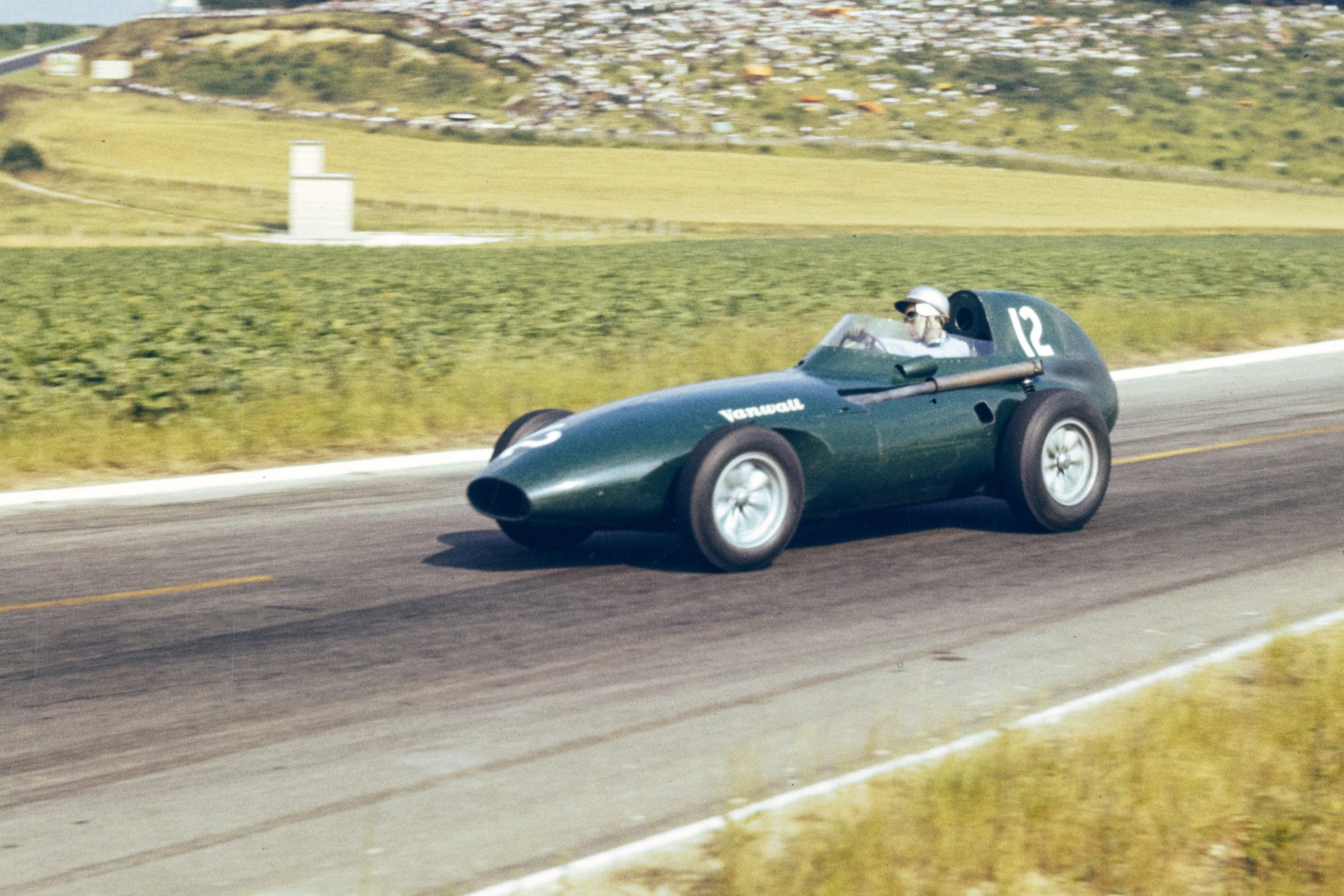 Stuart Lewis-Evans/Tony Brooks' Vanwall.