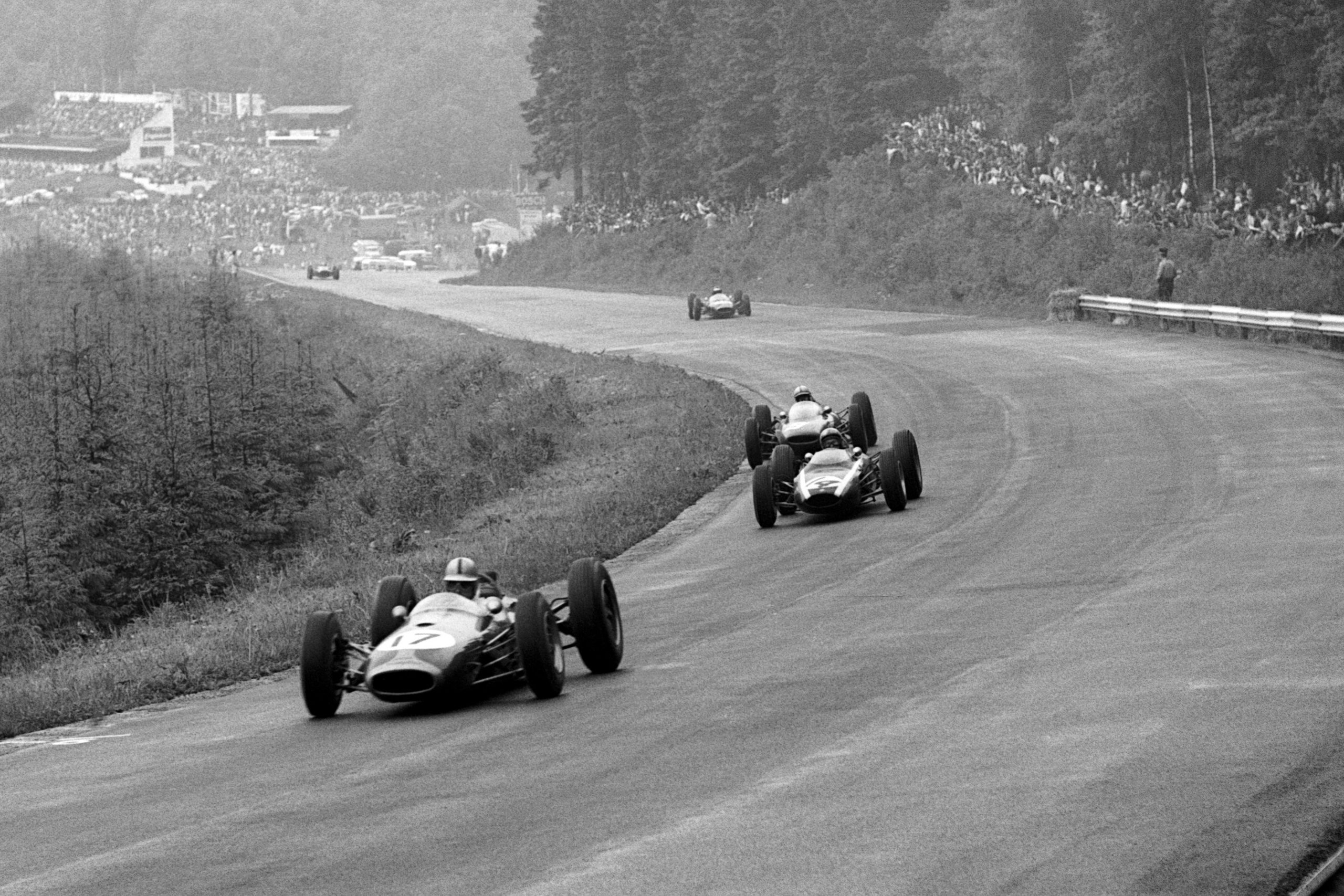 Jack Brabham in his Brabham BT3.