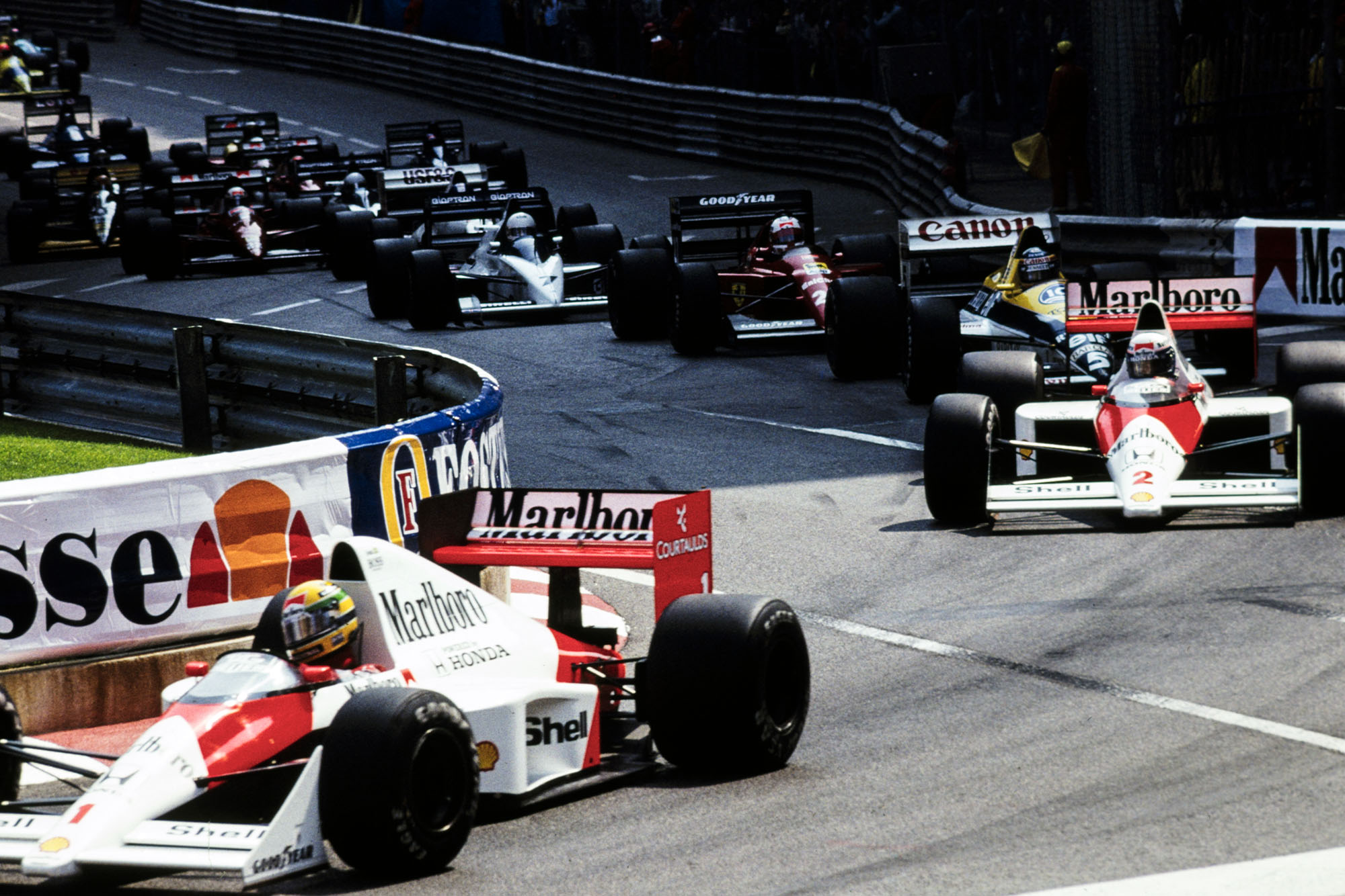 1989 Monaco GP start