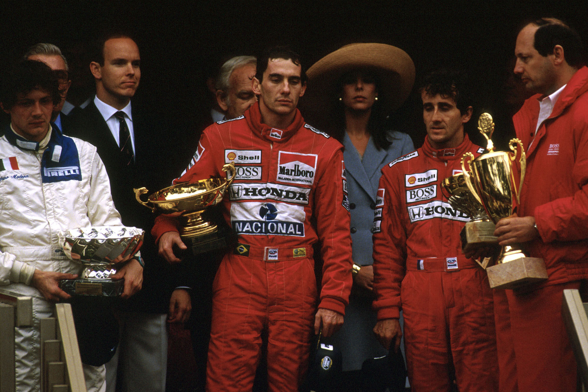1989 Monaco GP podium