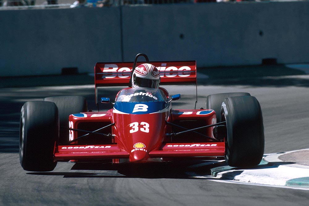 Alan Jones did not finish in the Lola THL1.
