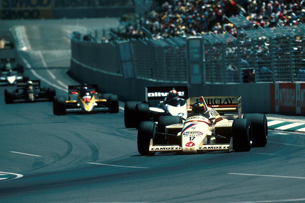 Gerhard Berger in an Arrows BMW A8.