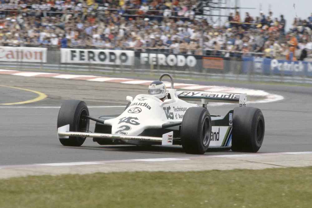 Carlos Reutemann driving a Williams FW07C-Ford Cosworth.