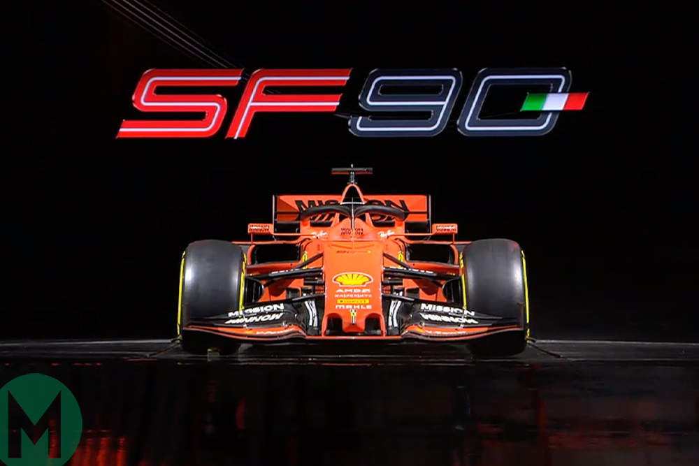 SF90 F1 Ferrari car