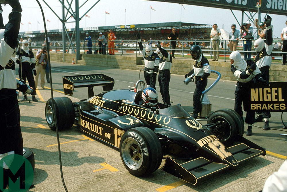 Nigel Mansell S Best Drives Motor Sport Magazine