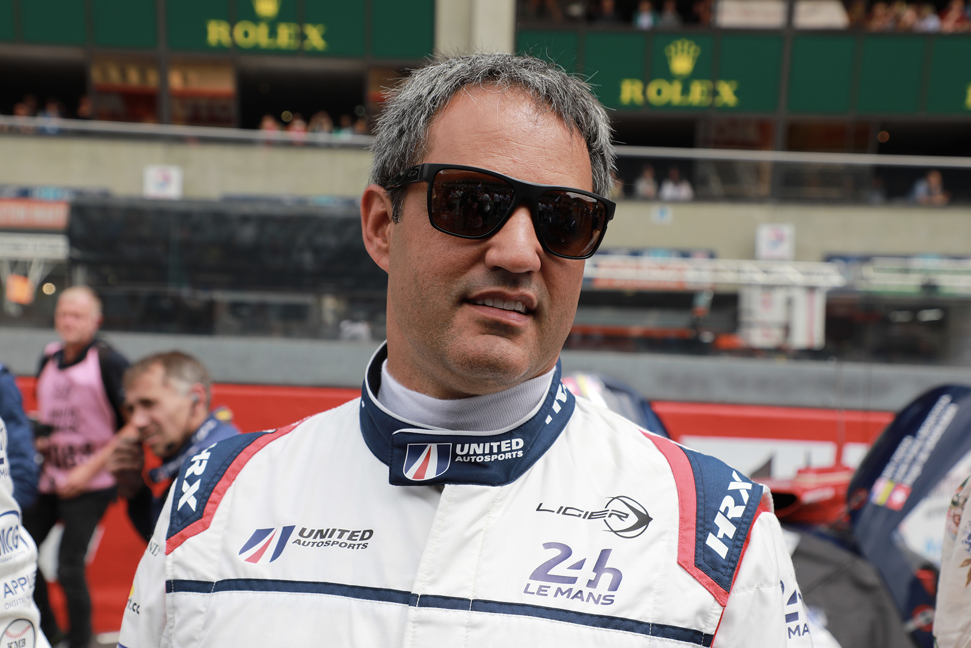 Juan Pablo Montoya at the 2018 Le Mans 24 Hours