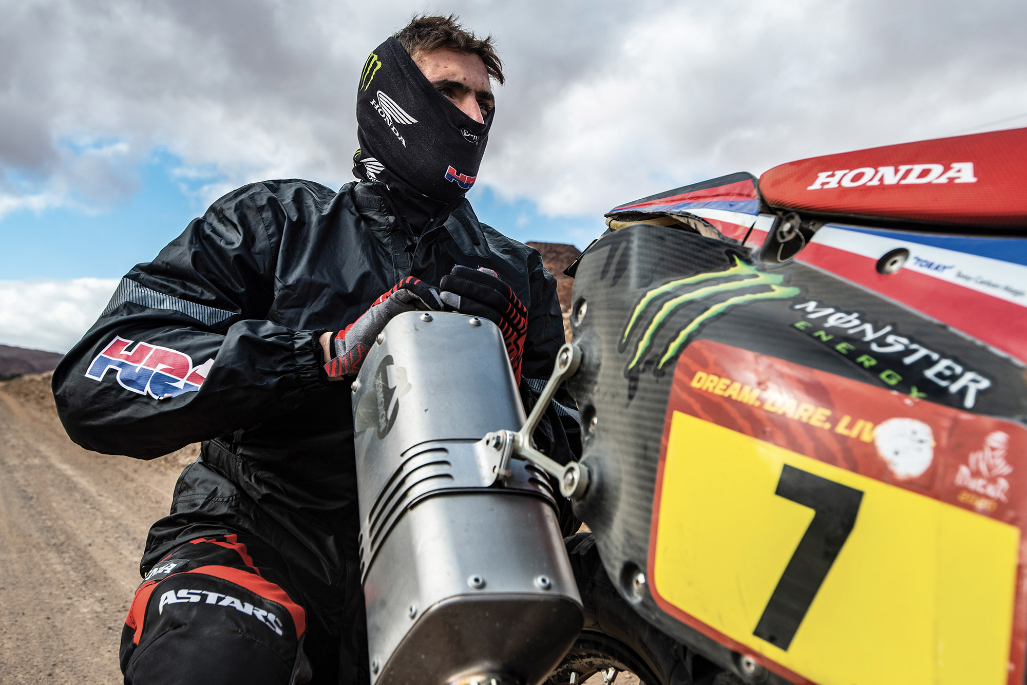 Honda rider Kevin Benavides
