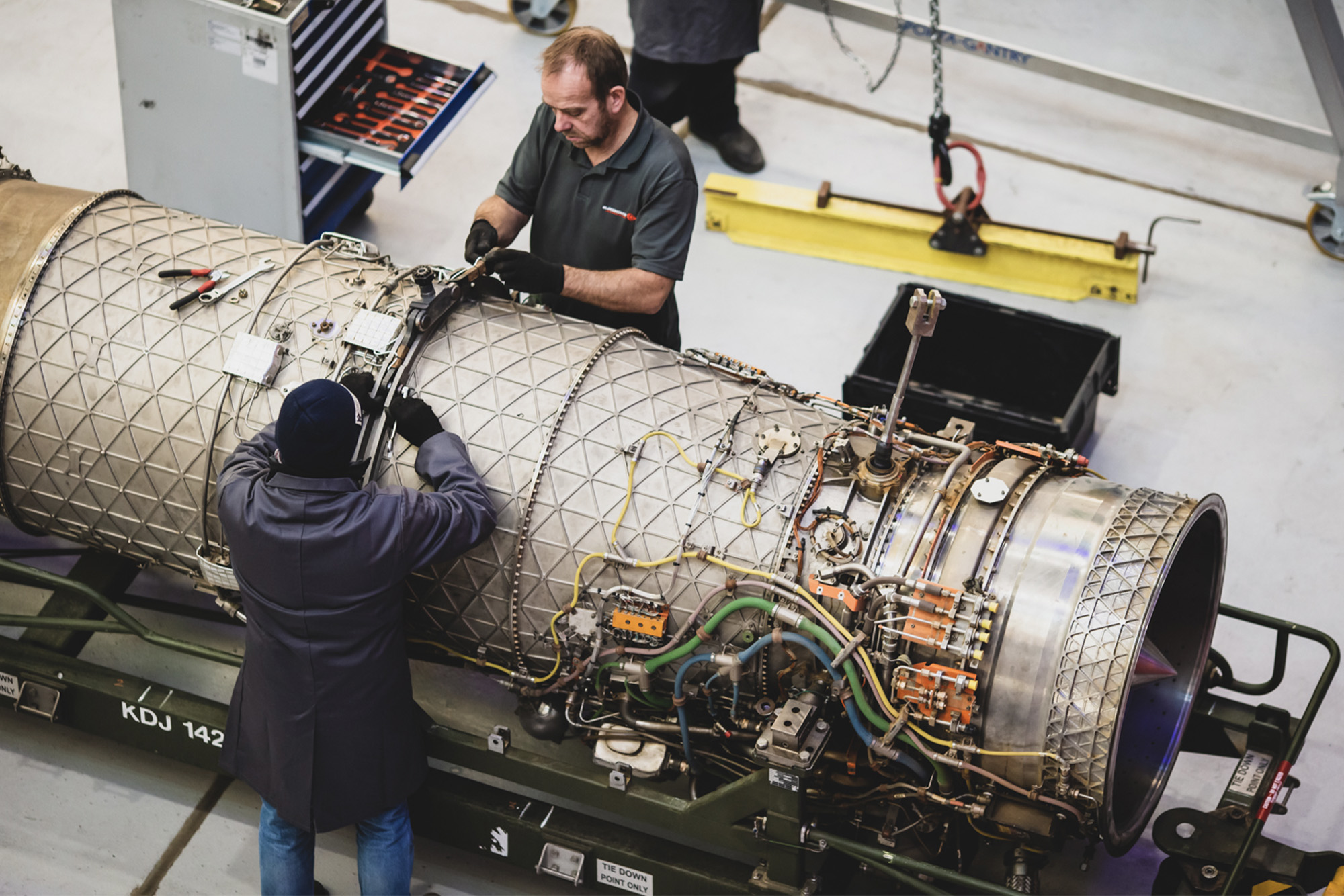 Beating heart of Bloodhound: hands-on with its jet engine - Motor Sport ...