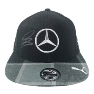 Product image for Lewis Hamilton - Flat Cap – F1 World Champion | memorabilia | signed Lewis Hamilton