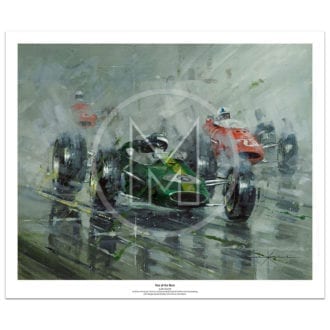 Product image for One of the Best | Jim Clark – Lotus 33 – 1964 | John Ketchell | Limited Edition Print