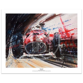 Product image for Pampus Bull | Frolian Gonzalez – Ferrari 375 – 1951 | John Ketchell | Limited Edition Print