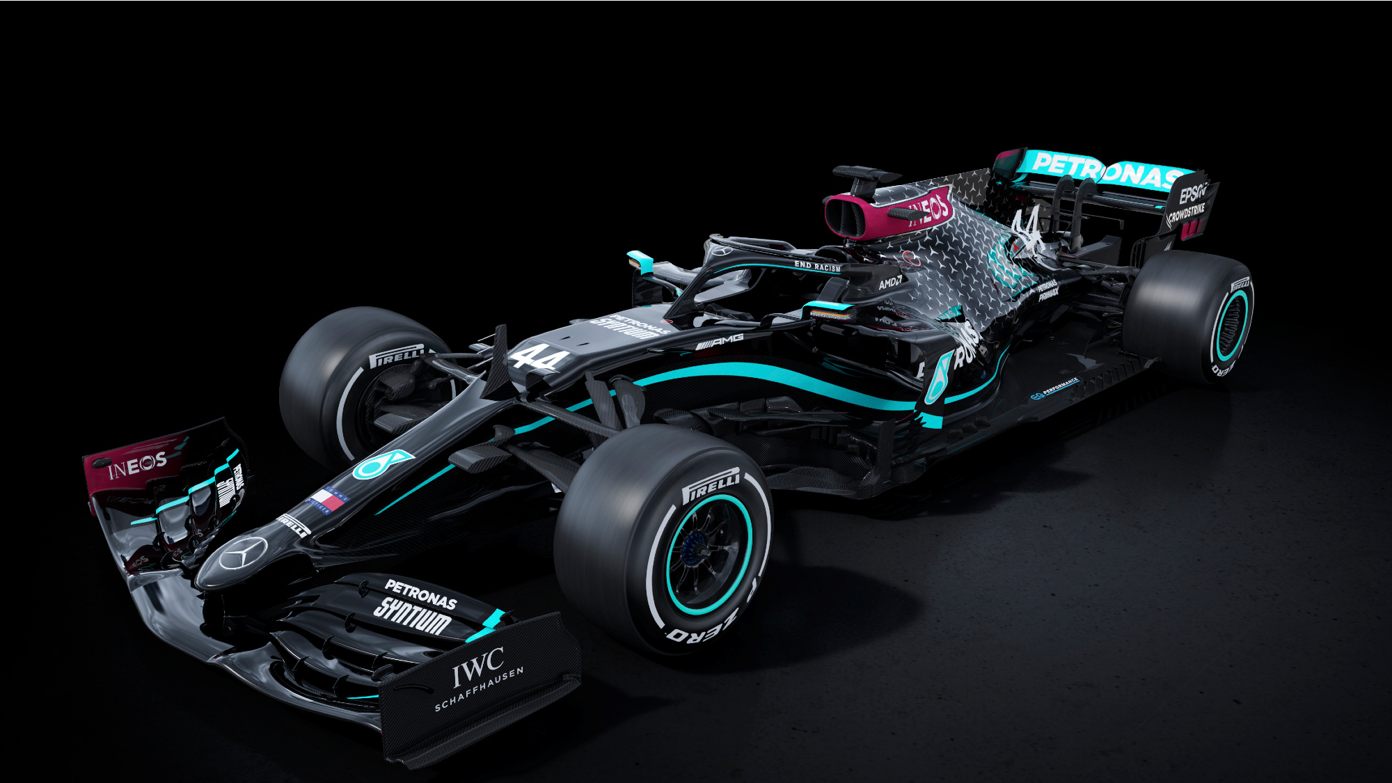 Mercedes Launches Black Livery For 2020 F1 Season Motor Sport Magazine