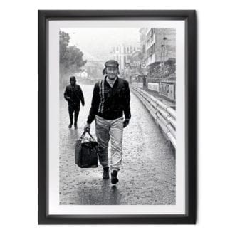 Product image for Graham Hill | Monaco 1971 | Michael Hewett | signed Michael Hewett | Photographic print