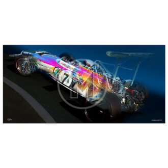 Product image for Jackie Stewart | Matra MS80 | Monaco Grand Prix 1969 | Art Print