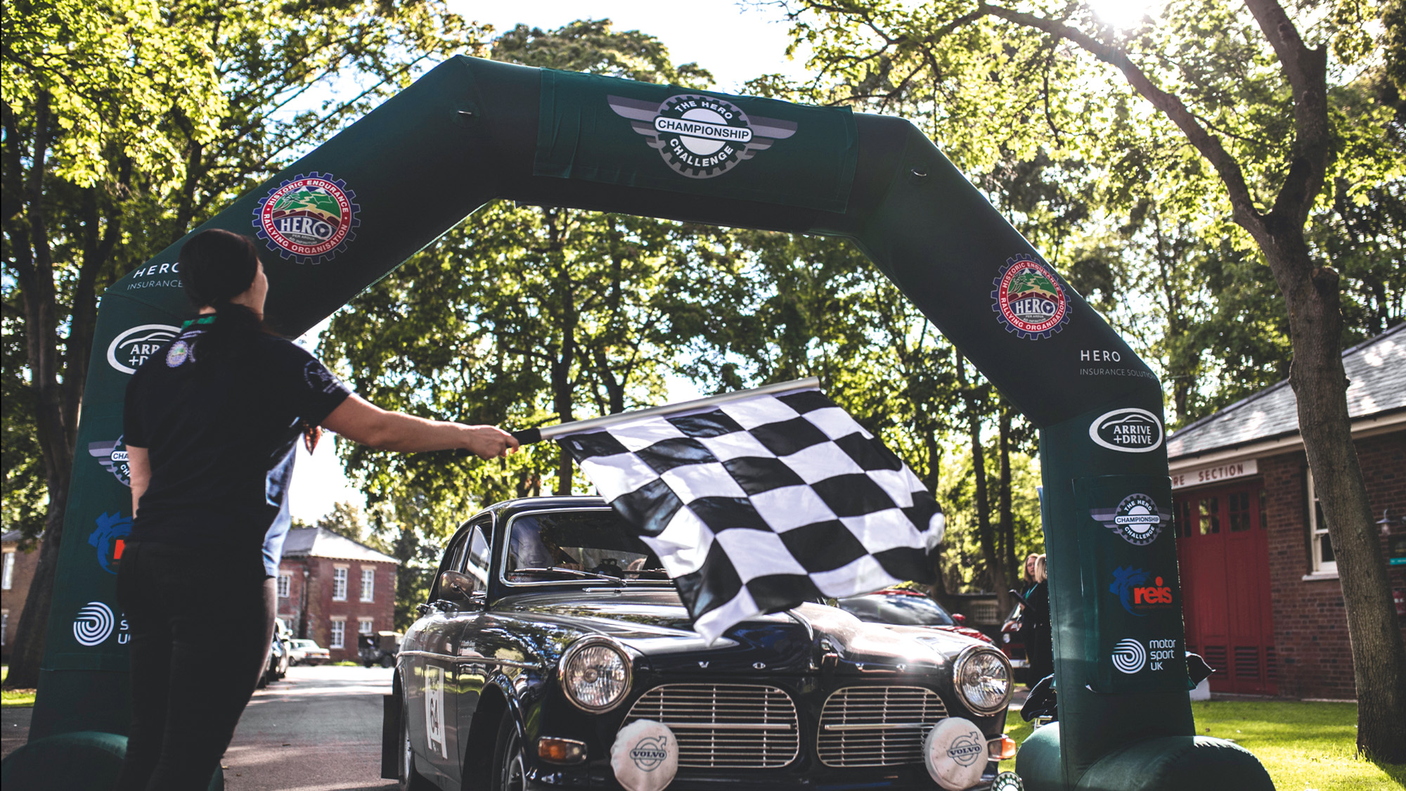 Volvo starts HERO Challenge historic rally event