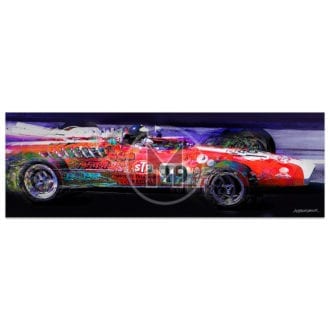 Product image for Jim Clark | Lotus 38 | Indy 500 | 1966 | Art Print