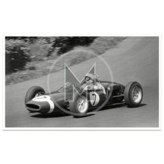 Product image for 1961 German Grand Prix | Stirling Moss | Lotus 18/21 | Photograph