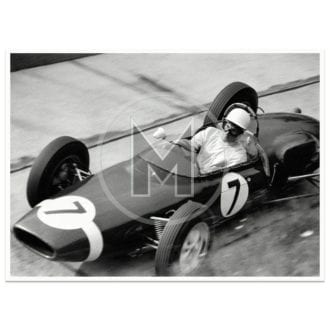 Product image for 1961 German Grand Prix | Stirling Moss | Lotus 18/21 | Karussell | Photograph