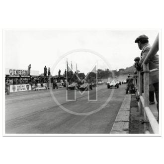 Product image for 1957 British Grand Prix | Aintree | Startline | Photograph
