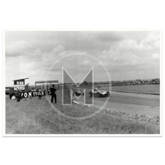 Product image for 1957 British Grand Prix | Aintree | Trintignant & Salvadori | Photograph