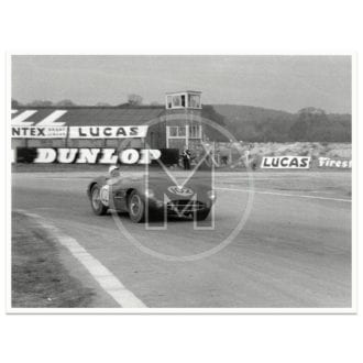 Product image for 1958 Goodwood Sussex Trophy | Stirling Moss | Aston Martin DBR2 | Photograph
