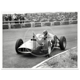 Product image for 1960 Dutch Grand Prix | Graham Hill | BRM P48 | Photograph