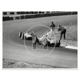 Product image for 1961 Dutch Grand Prix | Phil Hill (Ferrari) & Jim Clark (Lotus) | Photograph