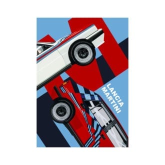 Product image for Lancia Martini | Joel Clark | poster-print