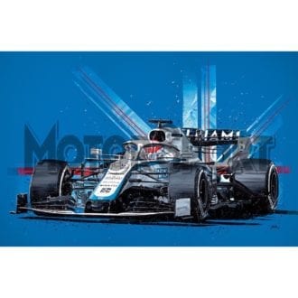 Product image for George Russell Williams 2020 | David Johnson | Limited Edition print