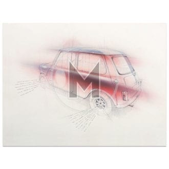 Product image for Mini Cooper S | REVS ART | Art Print