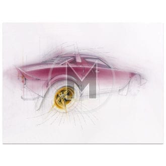 Product image for Lancia Stratos | REVS ART | Art Print