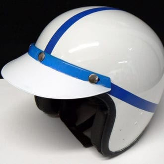 Product image for John Surtees helmet, full size 'exact' replica