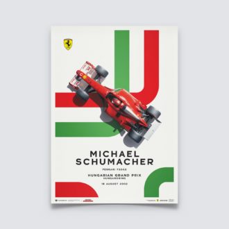 Product image for Ferrari F2002 - Michael Schumacher - Hungarian Grand Prix - 2002 | Limited Edition