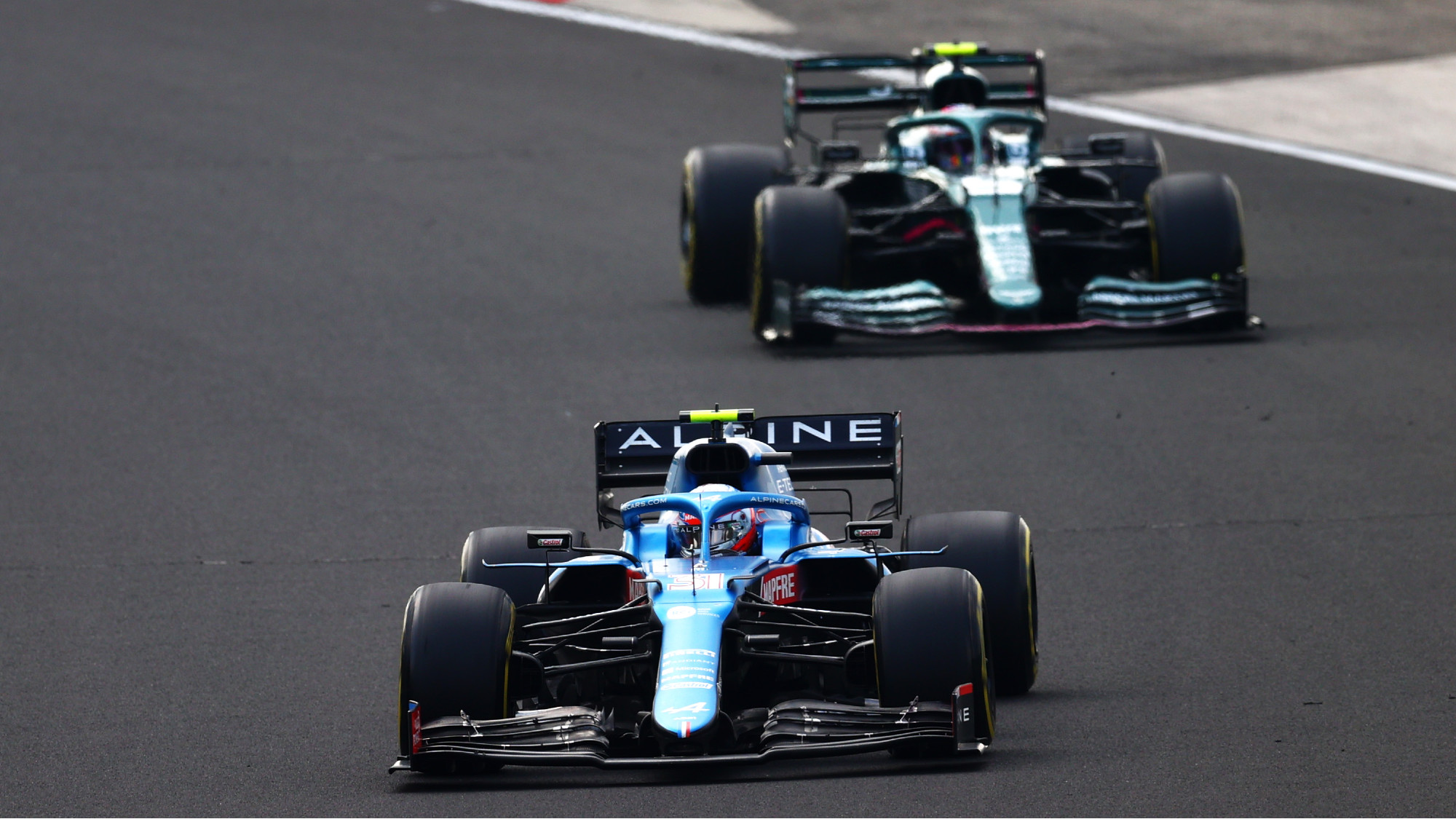 Esteban Ocon, 2021 Hungarian GP