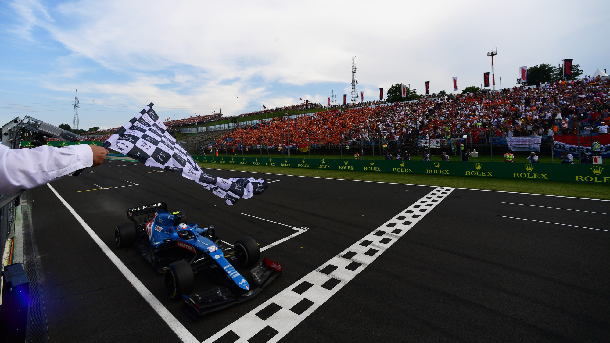Esteban Ocon, 2021 Hungarian GP