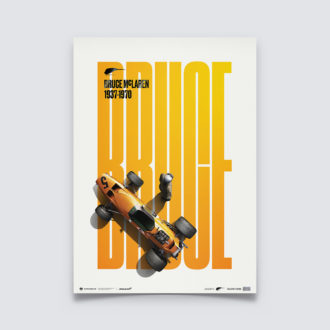 Product image for McLaren Papaya - Bruce McLaren special - Spa-Francorchamps Circuit - 1968 | Collector's Edition