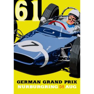 Product image for Stirling Moss 1961 German GP, Lotus 18/21