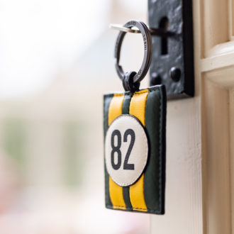Product image for No82 Lotus Green | Keyring | Accessory