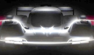 Images of 956-style Porsche LMDh car emerge
