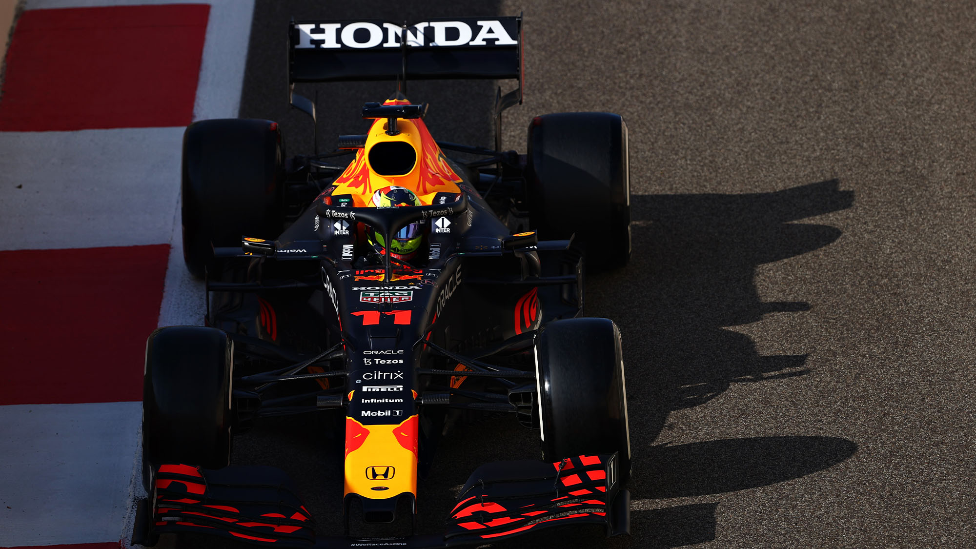 Sergio Perez Red Bull Abu Dhabi 2021