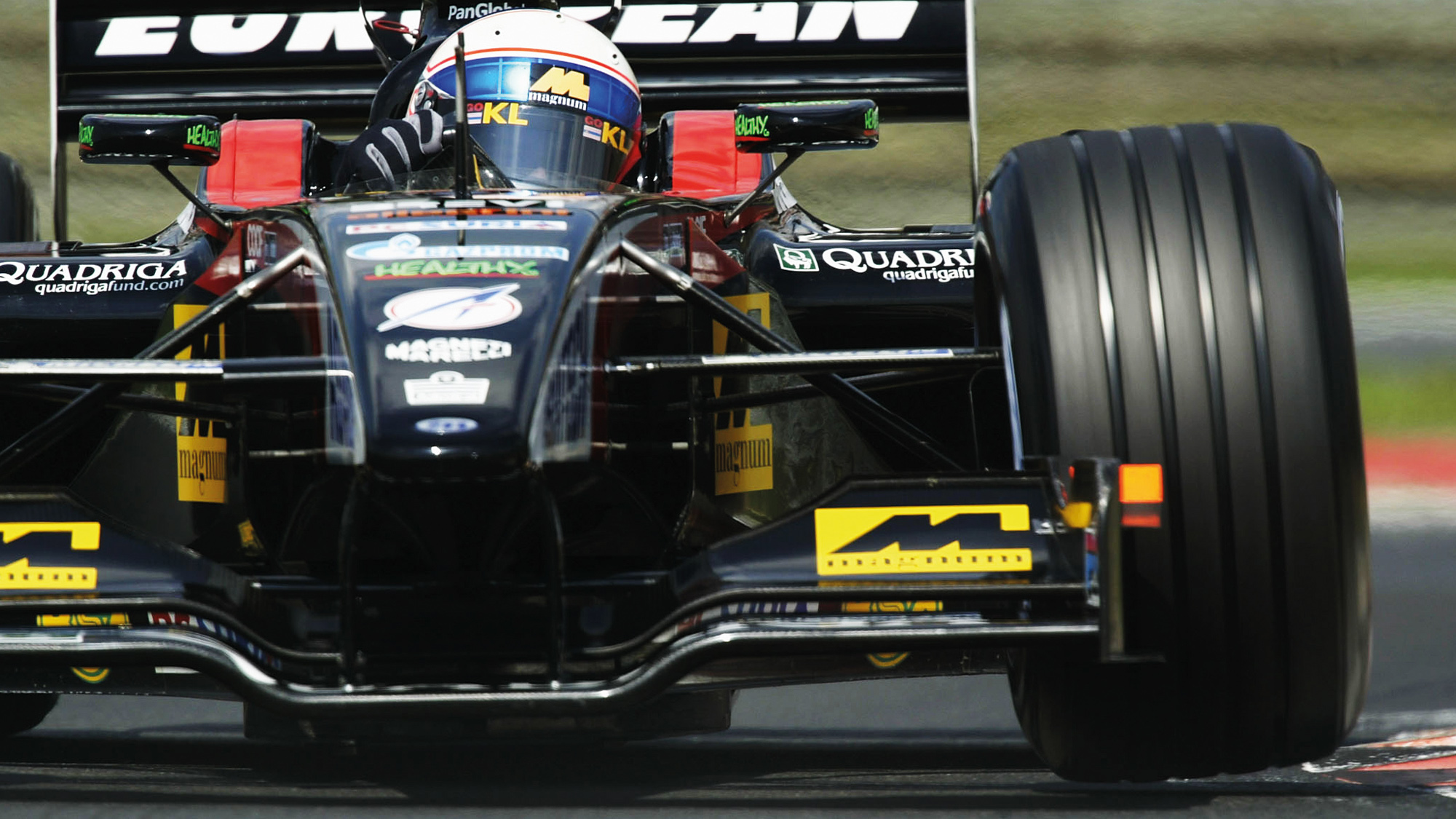 Minardi of Anthony Davidson