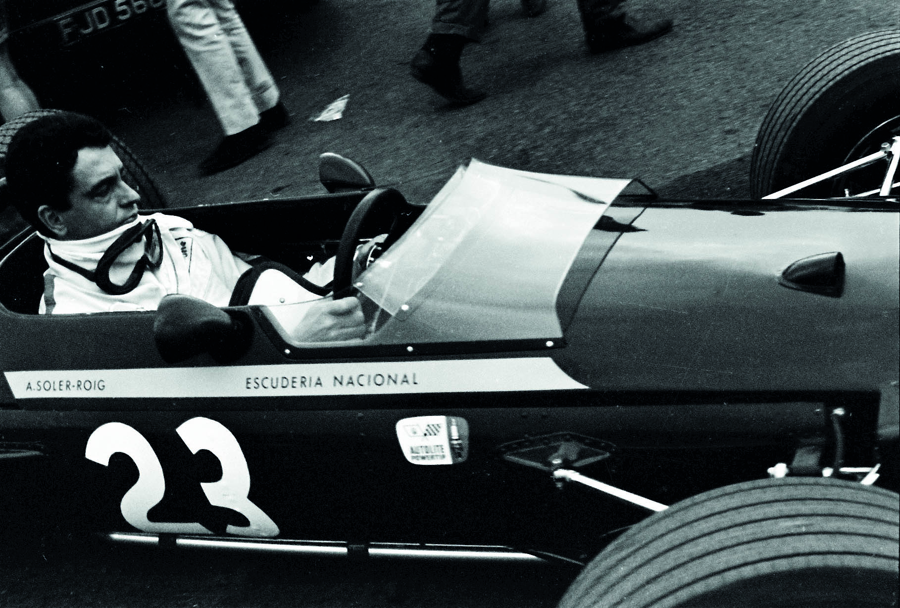 Alex Soler-Roig at Crystal Palace in 1968