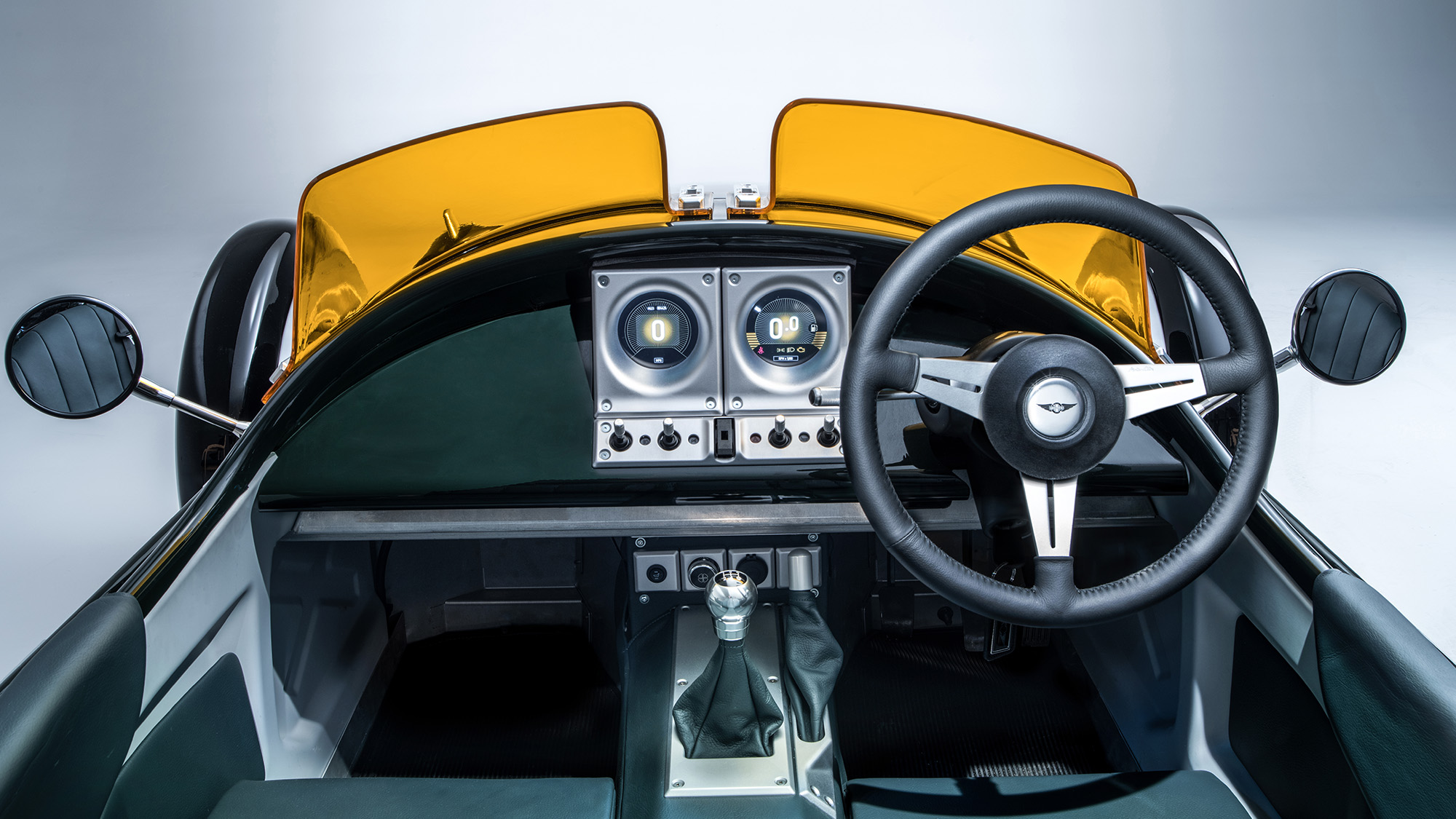 Morgan Super 3 dashboard