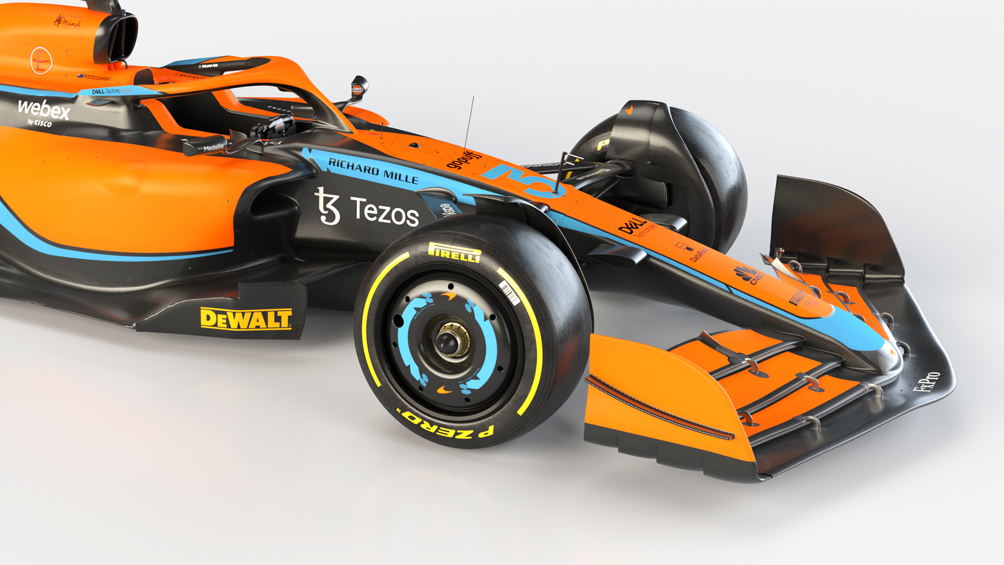 McLaren MCL36 wheel covers