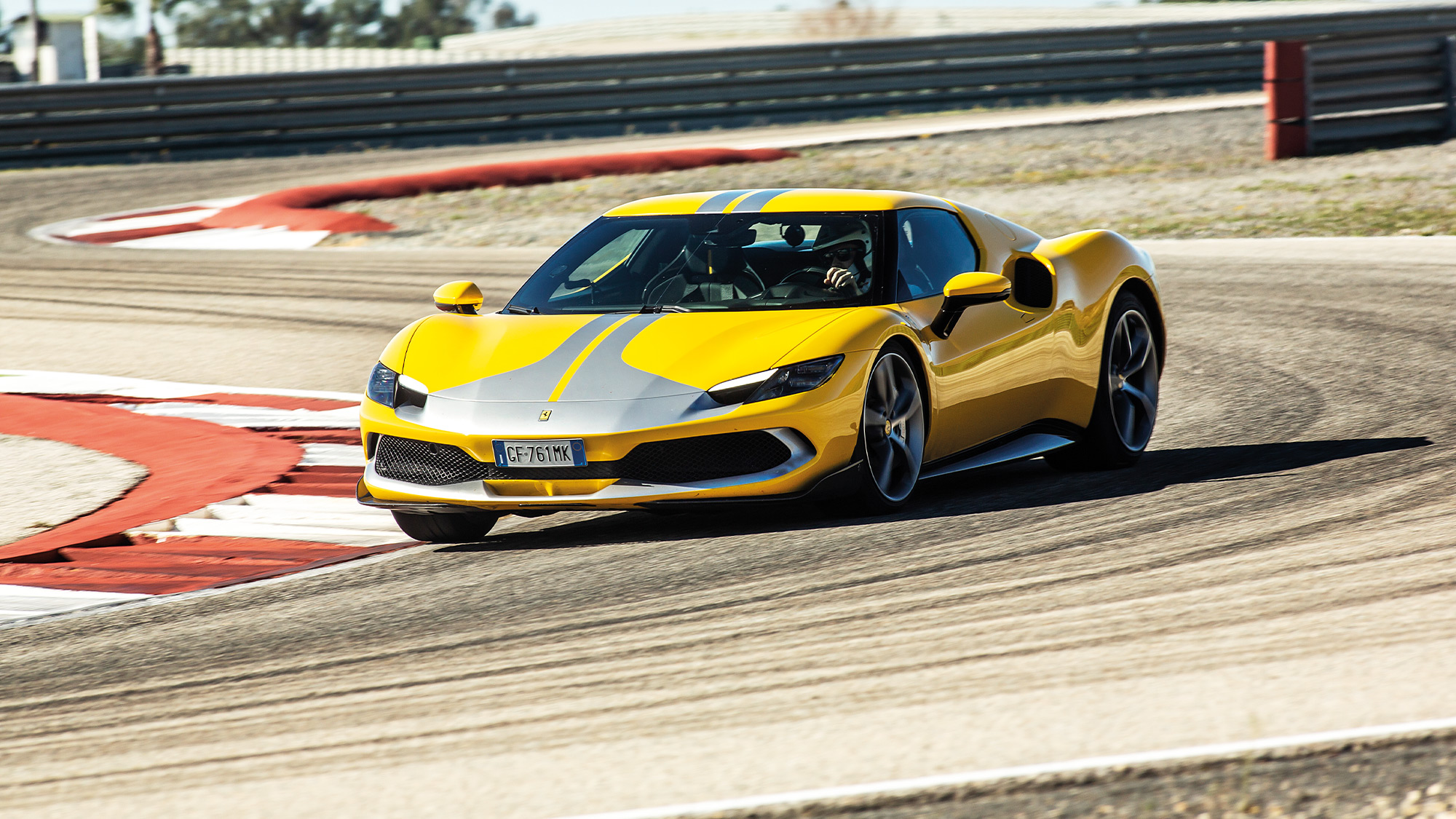 2022-Ferrari-296-on-track