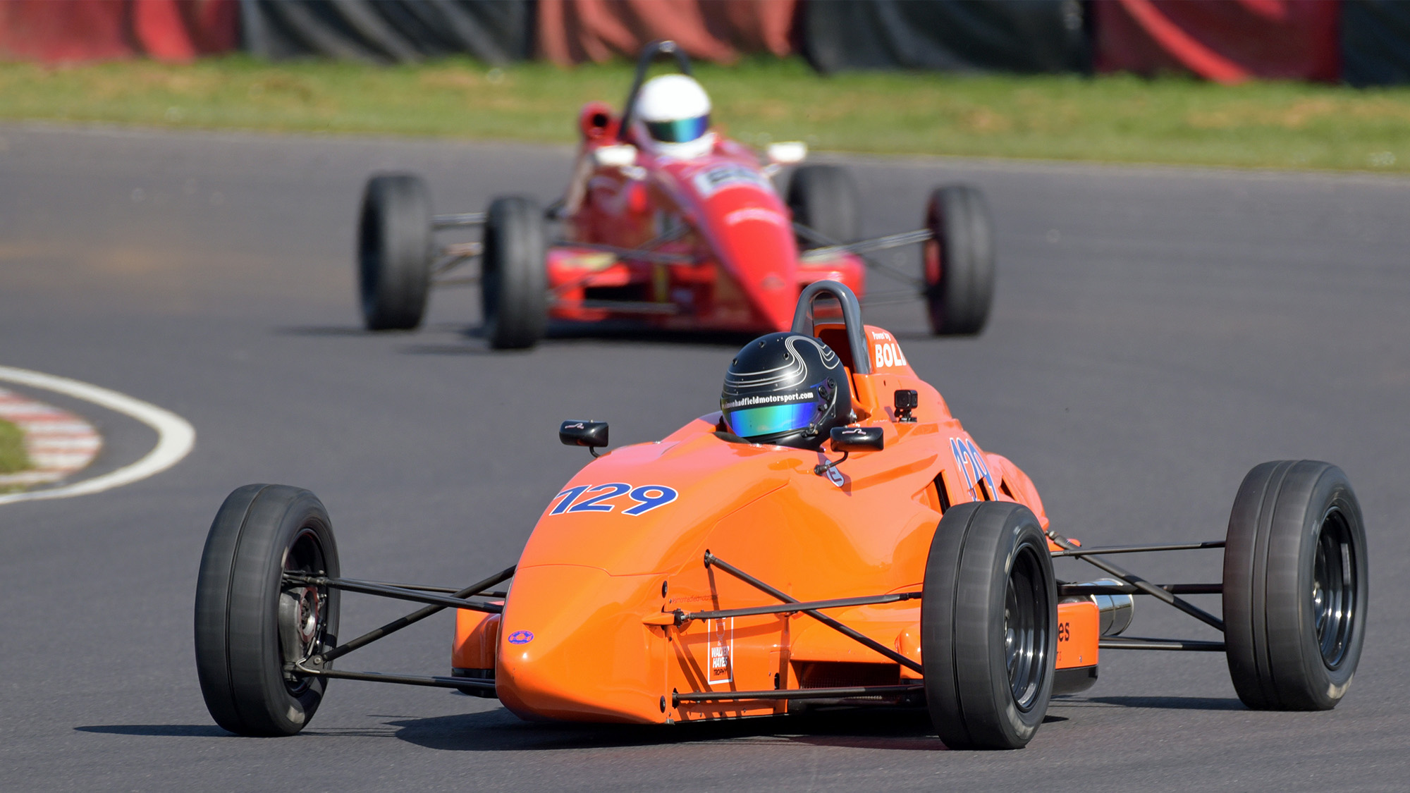 James Hadfield tests Van Diemen RF03 at Combe 2022 preseason test